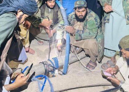 Child rescued after falling into deep well in Helmand