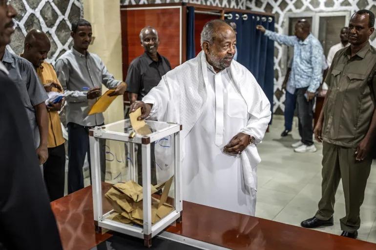 اسماعیل عمر گِله برای ششمین بار رئیس‌جمهور جیبوتی شد