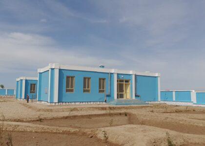 چهار پروژۀ اعمار و ترمیم مکاتب در جوزجان به بهره‌برداری سپرده شد