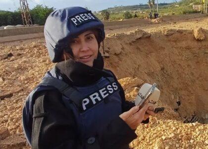 جان‌ باختن یک خبرنگار در حملات اسرائیل در جنوب لبنان