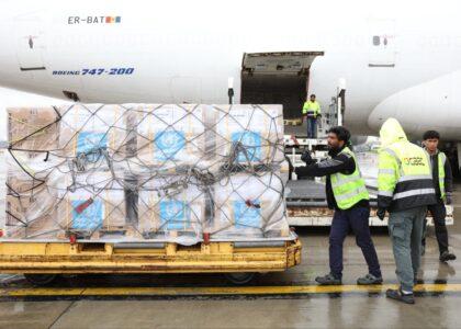 WHO delivers 78.5MT of lifesaving medical supplies to Afghanistan