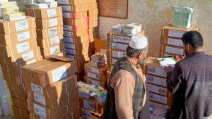 UNICEF provides stationary items to Logar education dept