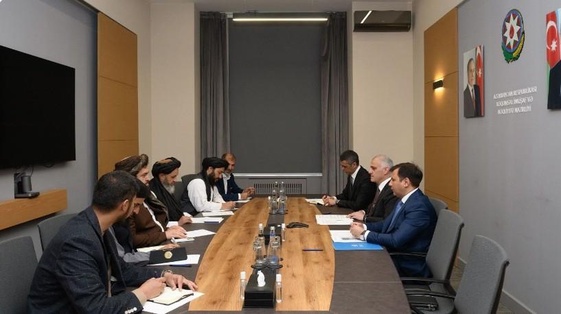 Afghan, Azerbaijani officials discuss transit routes, export cooperation