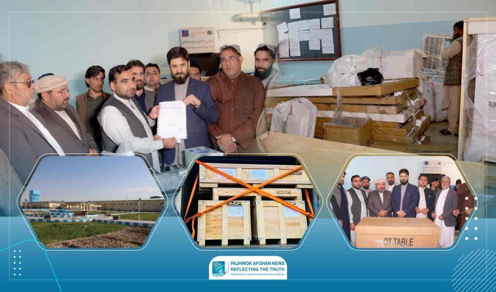 Medical equipment purchased for Nimroz hospital after Pajhwok report