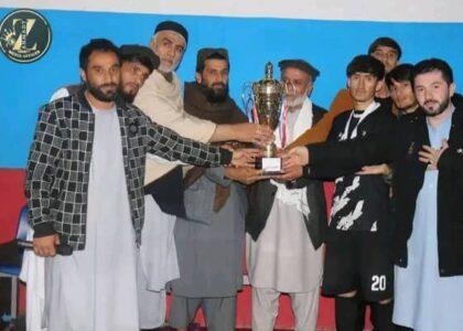 Tadbur wa Tafakkur win Parwan futsal tournament