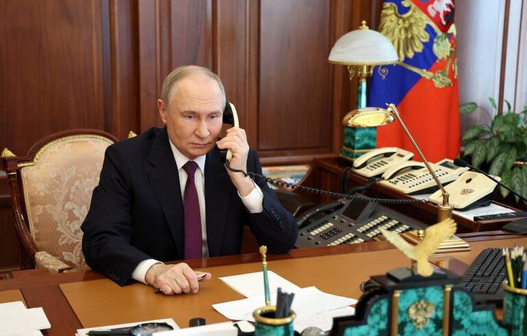 Putin, Erdoğan discuss impact of Middle East conflict