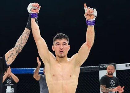 Afghan MMA fighter Qanbari defeats Brazilian opponent