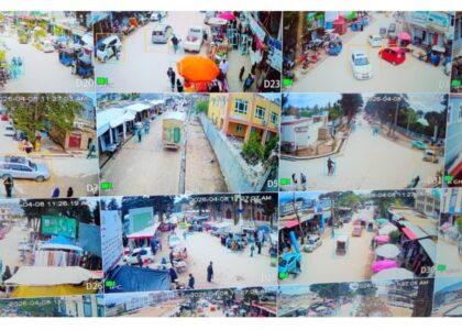 نصب ۱۰۰ کمرۀ امنیتی در شهر ایبک سمنگان