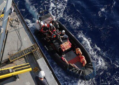 غرق‌شدن قایق مهاجرین در آب‌های مدیترانه؛ ۳۲ تن نجات یافته و ۷۱ تن دیگر ناپدیدند