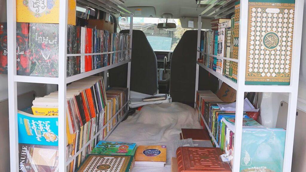 Herat youth launches mobile “Book Courier” to deliver books to homes