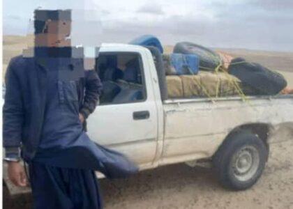 جلوگیری از قاچاق نزدیک به شش تُن دوا از پاکستان در نیمروز؛ هفت تن بازداشت شدند