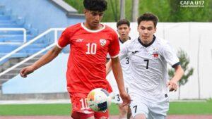 د افغانستان د فوټبال له ۱۷ کلنو کم‌عمره ملي لوبډلې قرغیزستان ته لوبه وبایله