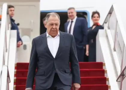 Russian FM Lavrov arrives in China for two-day visit