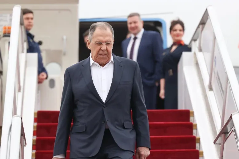 Russian FM Lavrov arrives in China for two-day visit