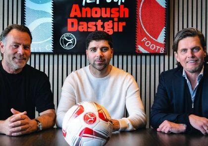 Anoush Dastgir appointed head coach of Almere City