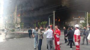 8 killed in blaze at shopping centre in Iran