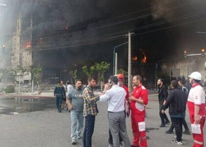 8 killed in blaze at shopping centre in Iran