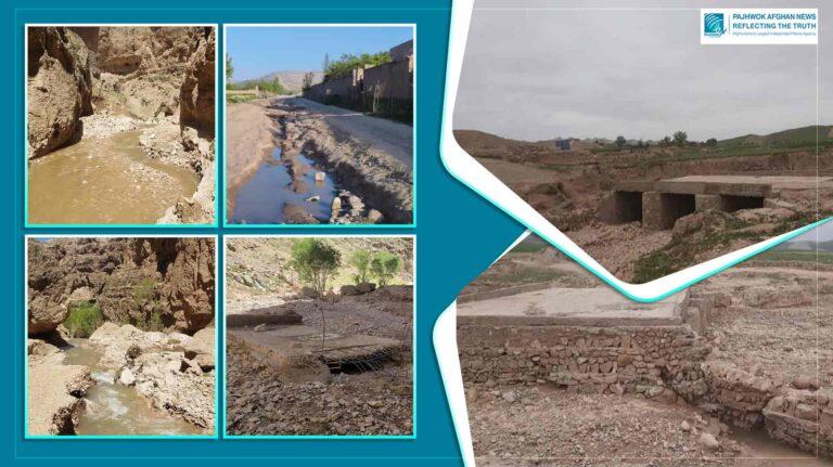 Flood-damaged roads in Ghor, Badghis; residents demand repairs