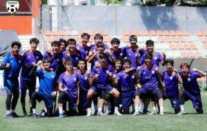 Afghanistan U-20 football team departs for Tajikistan