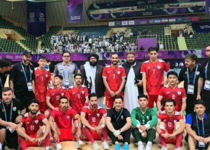 Afghanistan futsal team climbs to 21st in FIFA rankings