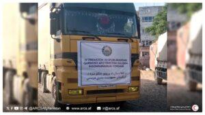 Uzbekistan sends 200 tonnes of aid to Balkh flood victims