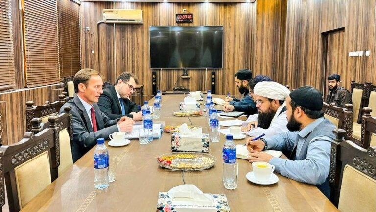Delawar, Lindsay discuss humanitarian cooperation, aid support