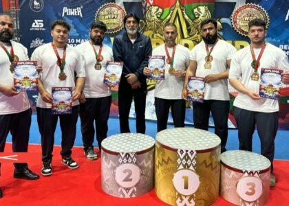 Afghan athletes win 6 medals at Powerlifting World Cup in Belarus