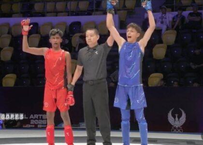 Afghan athlete wins bronze medal at Asian Martial Arts Championships