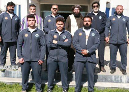 Afghanistan powerlifting team travels to Belarus