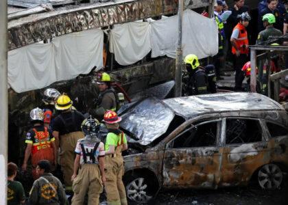 8 killed, 35 injured after train crashes into bus in Bangkok