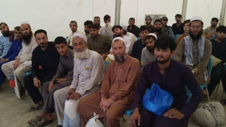 491 Afghans released from Pakistani prisons, return home