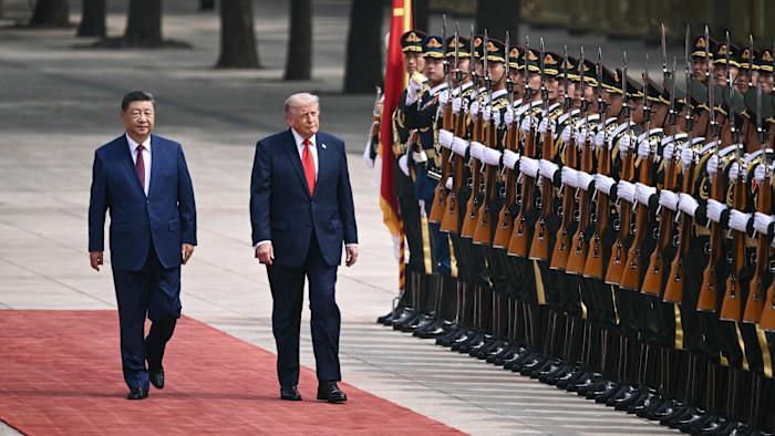 Trump, Xi meet in Beijing for talks on trade, AI, global issues