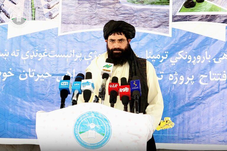 بلخ کې د ۸۵۰ میلیون افغانیو په لګښت د ترانسپورټي ترمینل جوړولو چارې پیل شوې