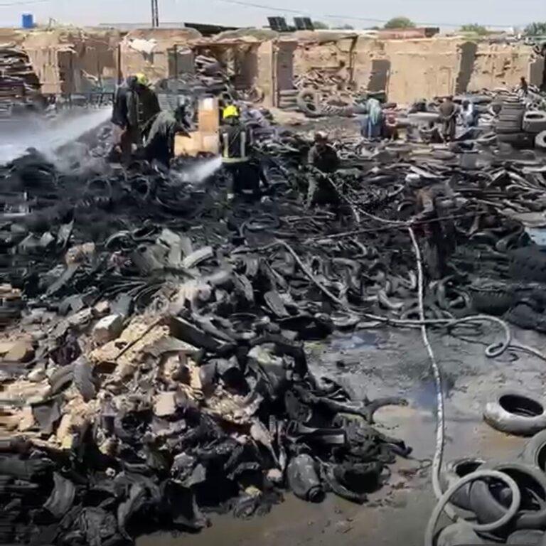 کندهار کې اورلګېدنې نږدې نیم میلیون افغانۍ زیان اړولی