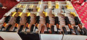 Weapons, ammunition seized in Paktia