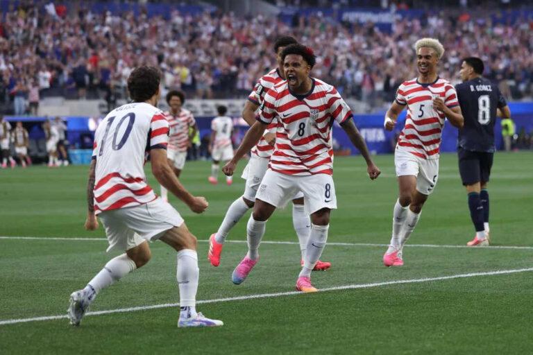 US open World Cup campaign with 4-1 win over Paraguay