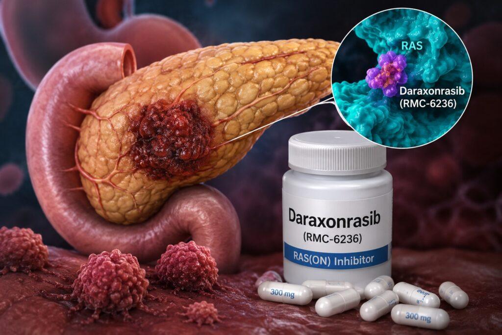 Study finds daraxonrasib boosts survival in pancreatic cancer