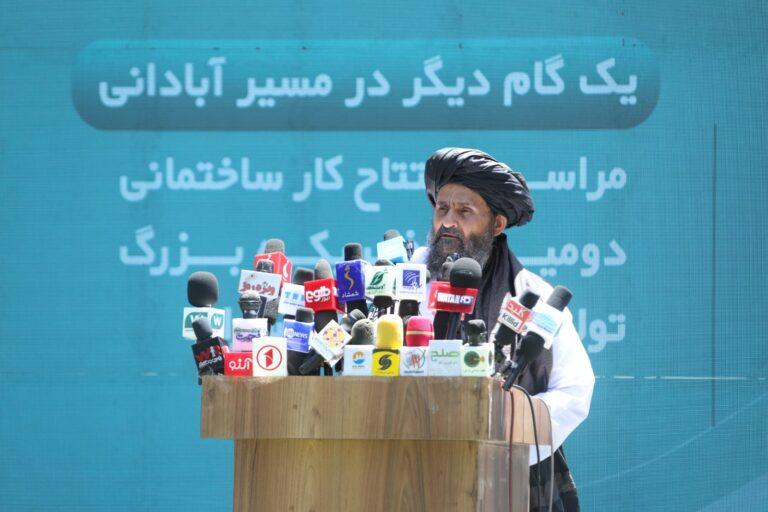 کار ساختمانی دومین فابریکۀ بزرگ تولید سمنت جبل‌السراج افتتاح شد