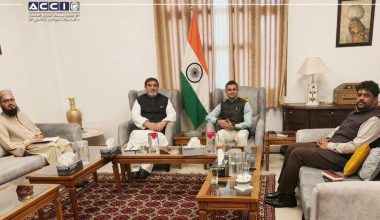 Kabul, New Delhi discuss trade expansion, easing barriers