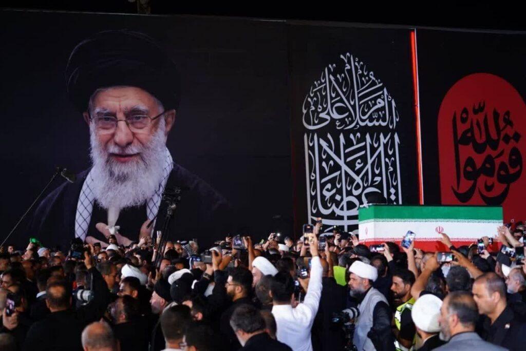 جنازۀ علی خامنه‌ای به عراق منتقل شد