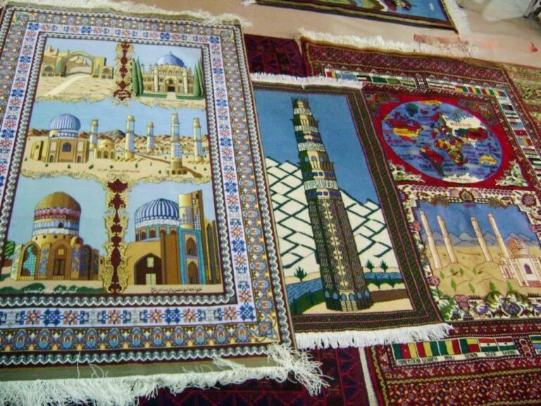 تېرو شپږو میاشتو کې له هراته جرمني ته څه باندې لس زره متره مربع غالۍ صادرې شوې دي
