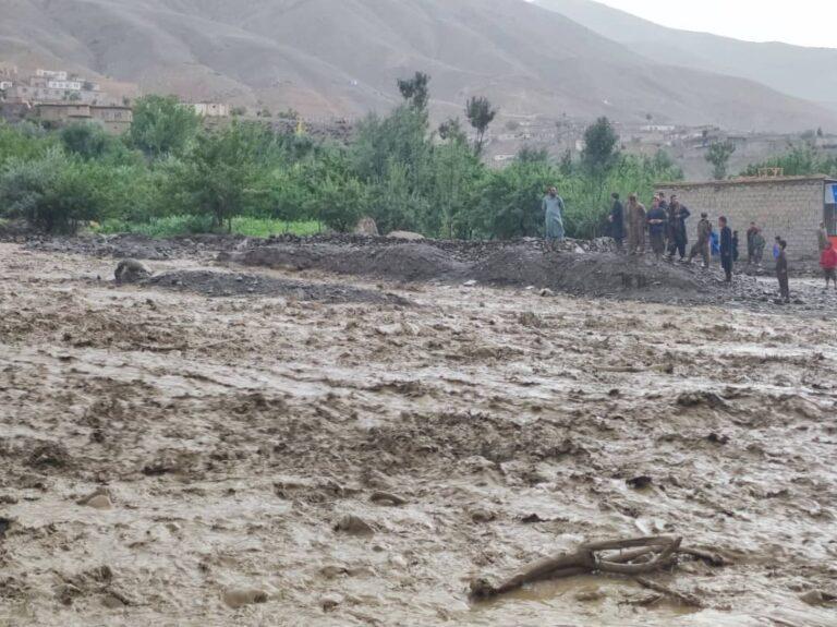 Flash floods damage homes, farmland, Infrastructure in Panjshir