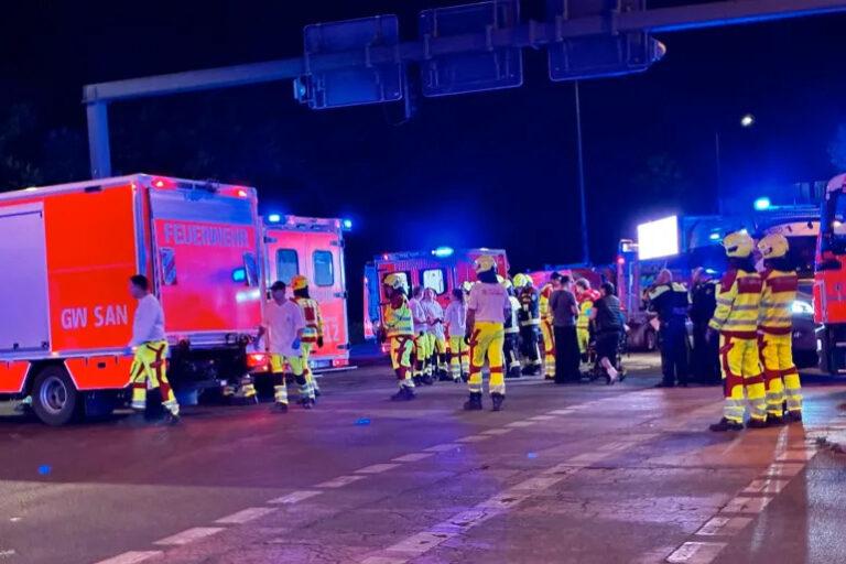1 killed, 16 injured as car rams crowd in Berlin
