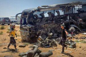35 killed, 30 injured as two buses collide in Syria