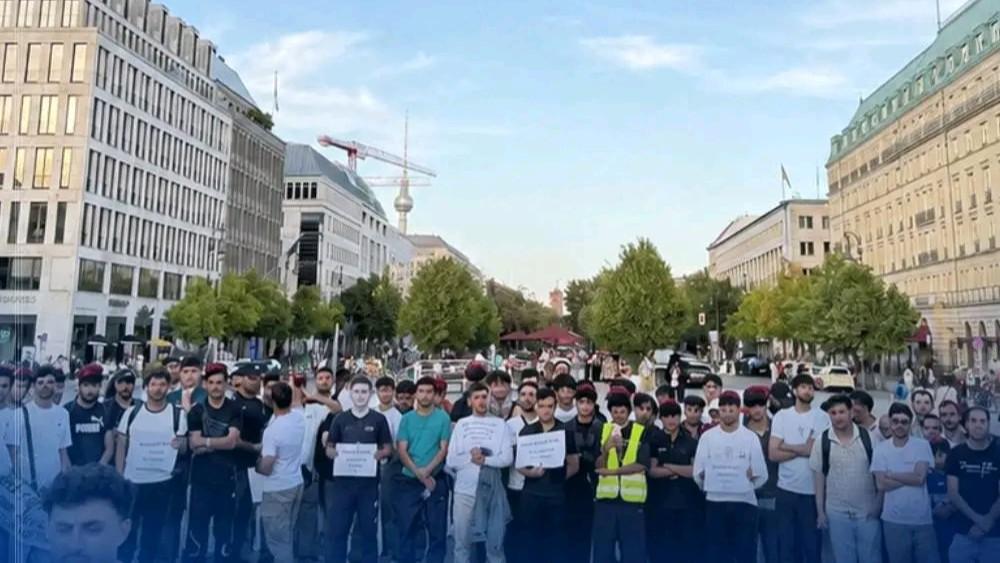 تجمع اعتراضی علیه اخراج افغان‌ها در برلین برگزار شد