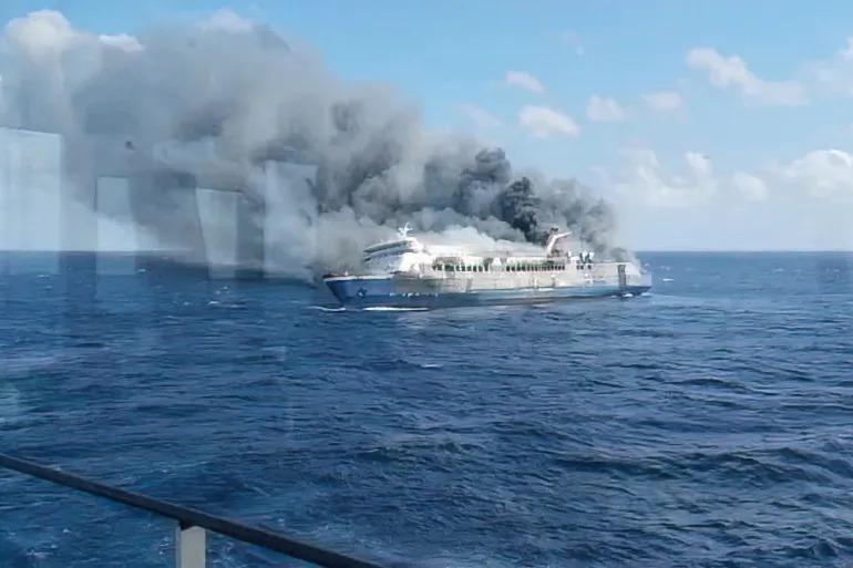 5 killed, 41 missing after ferry fire in Indonesia