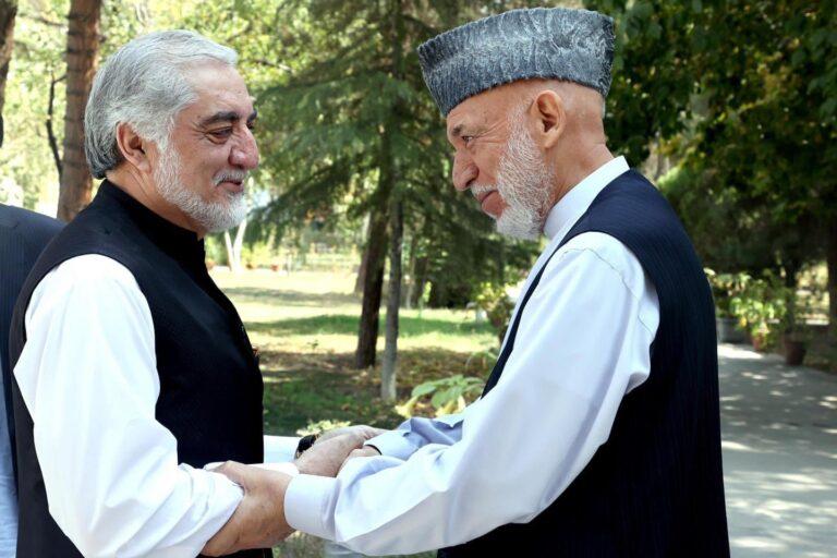 Independence Day: Karzai, Abdullah stress national unity