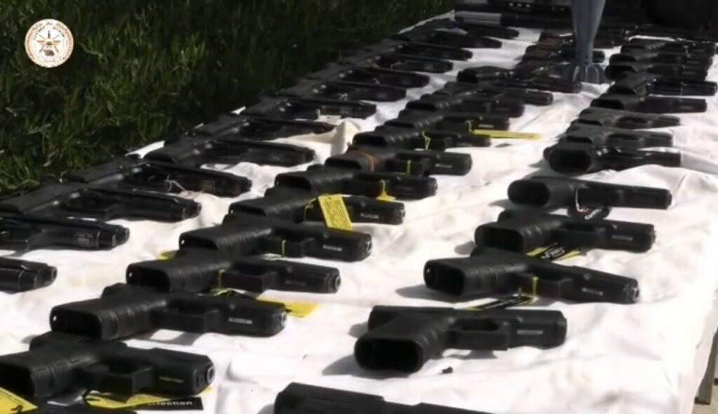 Dozens of weapons smuggled from Pakistan seized: MoD