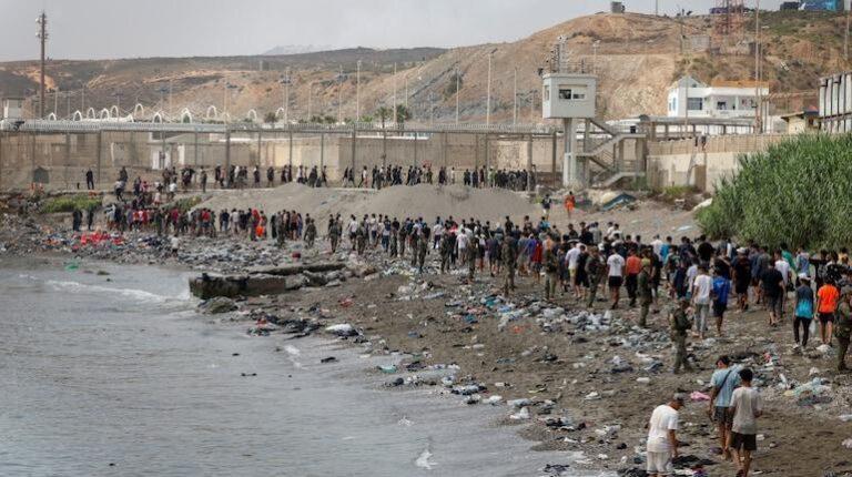 About 100 migrants killed in mass rush at Ceuta border