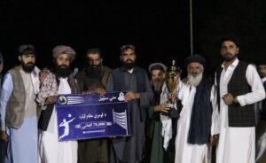 Jalrez team wins volleyball tournament in Maidan Wardak